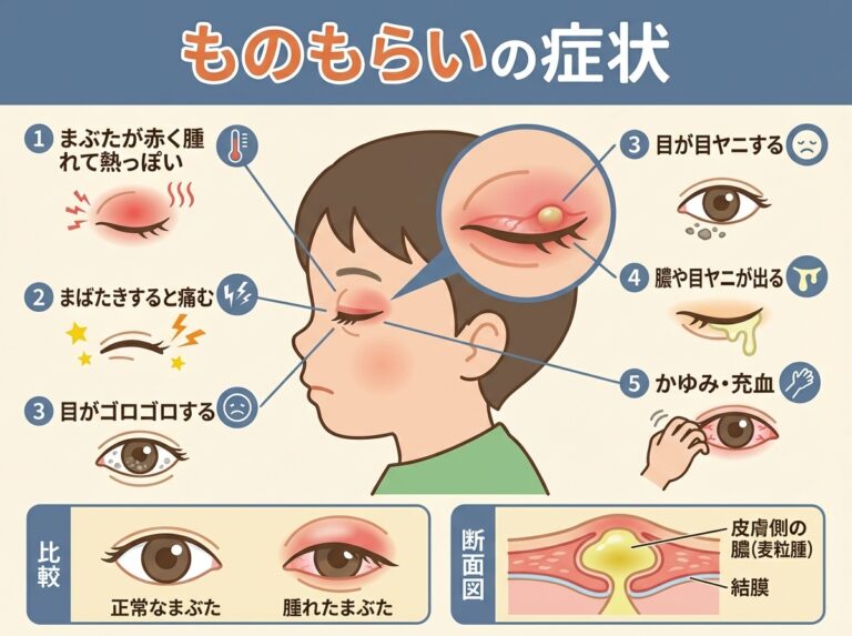 ものもらいの原因と注意事項 | 深見眼科